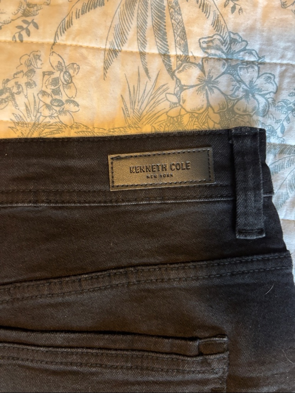 Kenneth Cole Black Slim Fit Jeans 34/32 - Picture 5 of 5